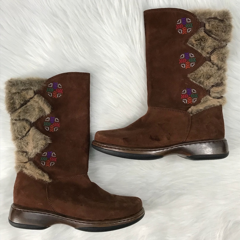 Dansko Fyodora Fur Boots